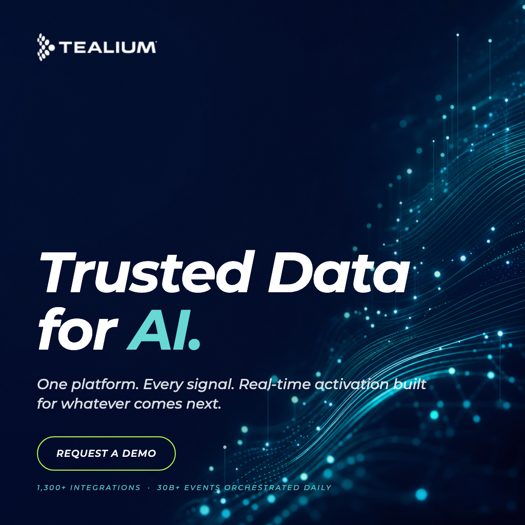 Trusted Data master ad — dark