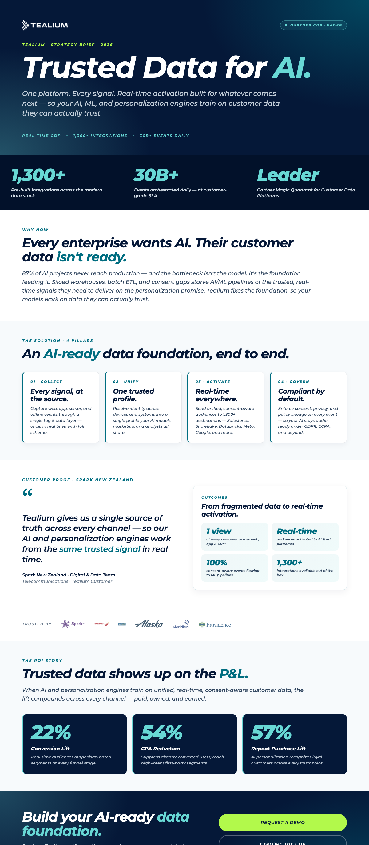 Trusted Data one-pager